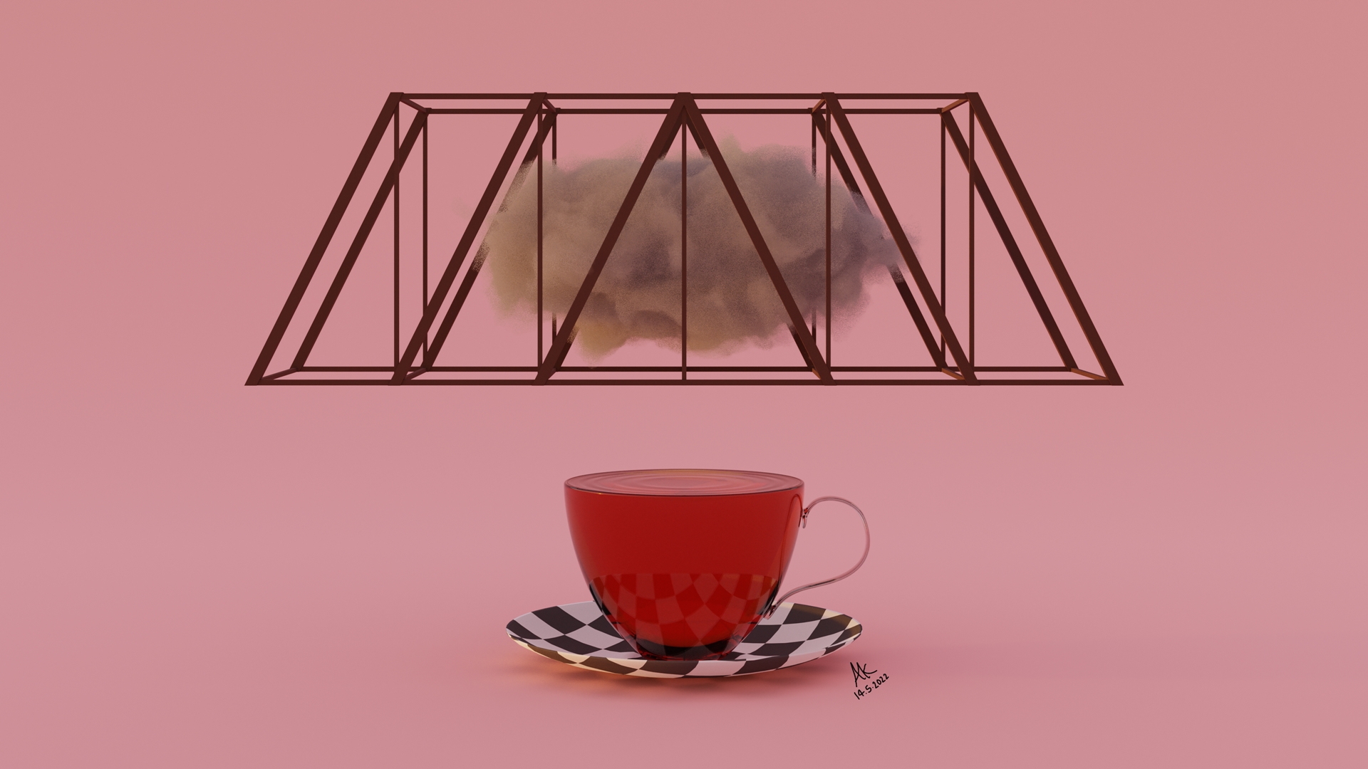 3D Model: Teacup 9